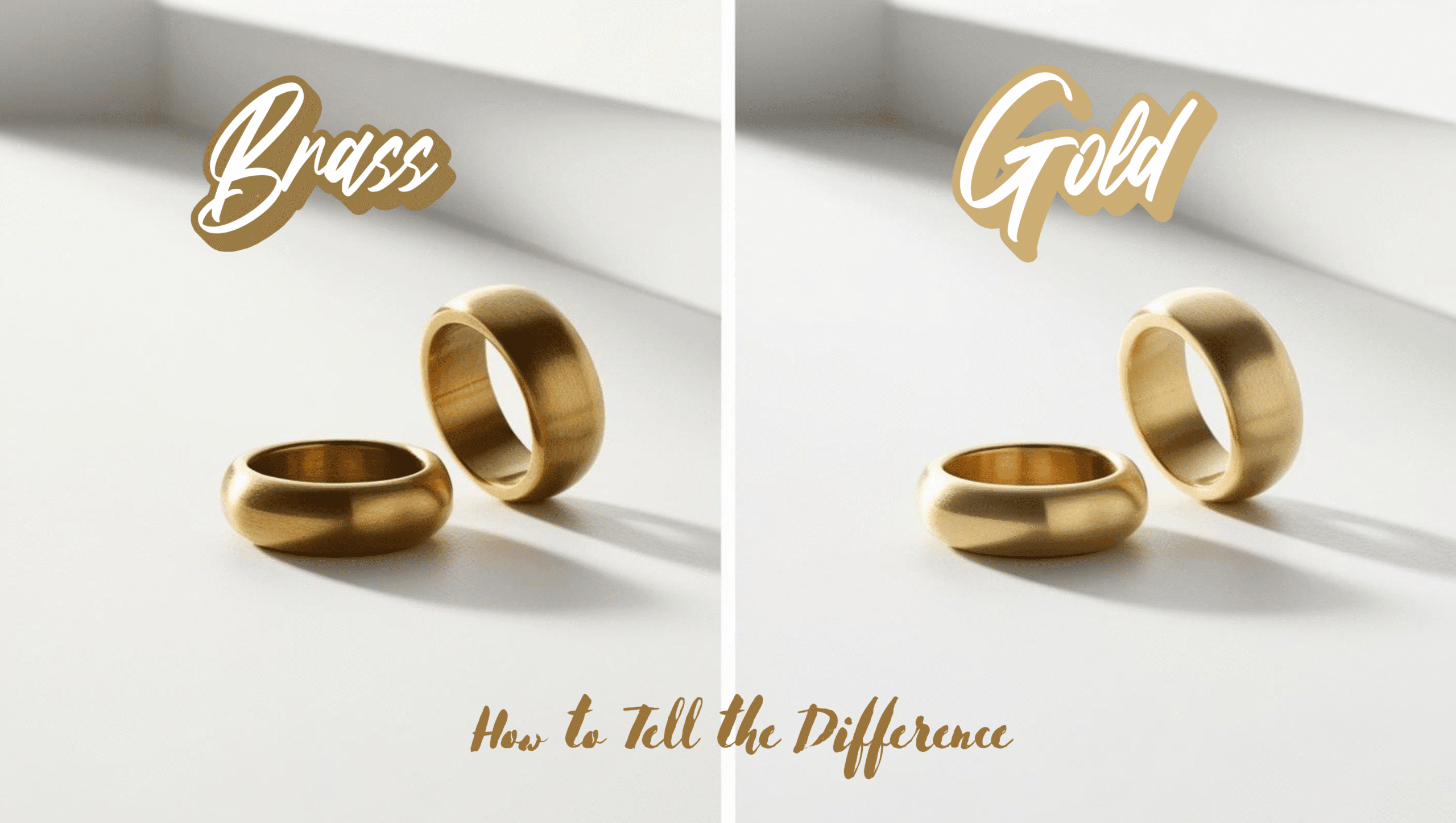 Brass Versus Gold – How to Tell the Difference When They Look So Similar