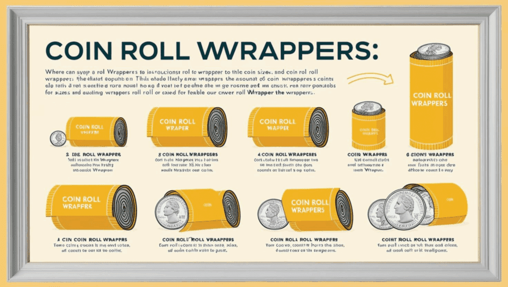 Coin Roll Wrappers Explained – Sizes, Counts, and How to Use Them