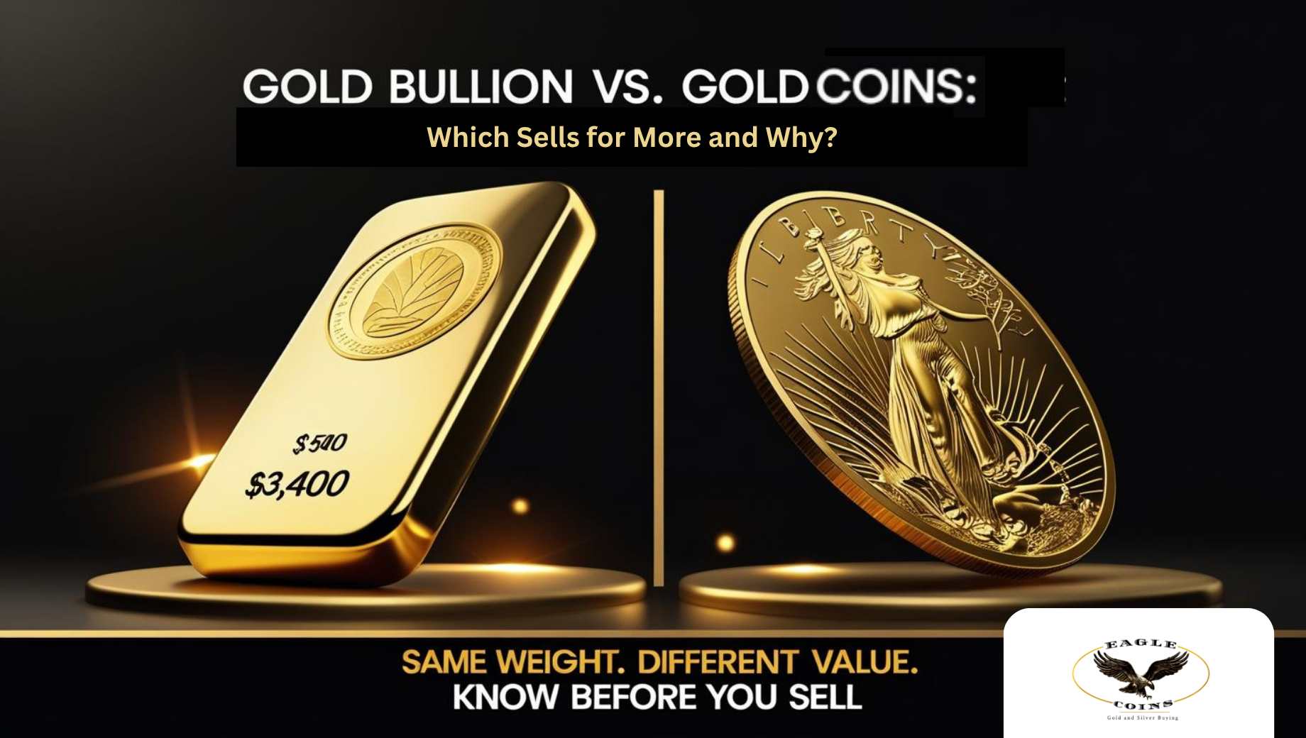 Gold Bullion vs. Gold Coins