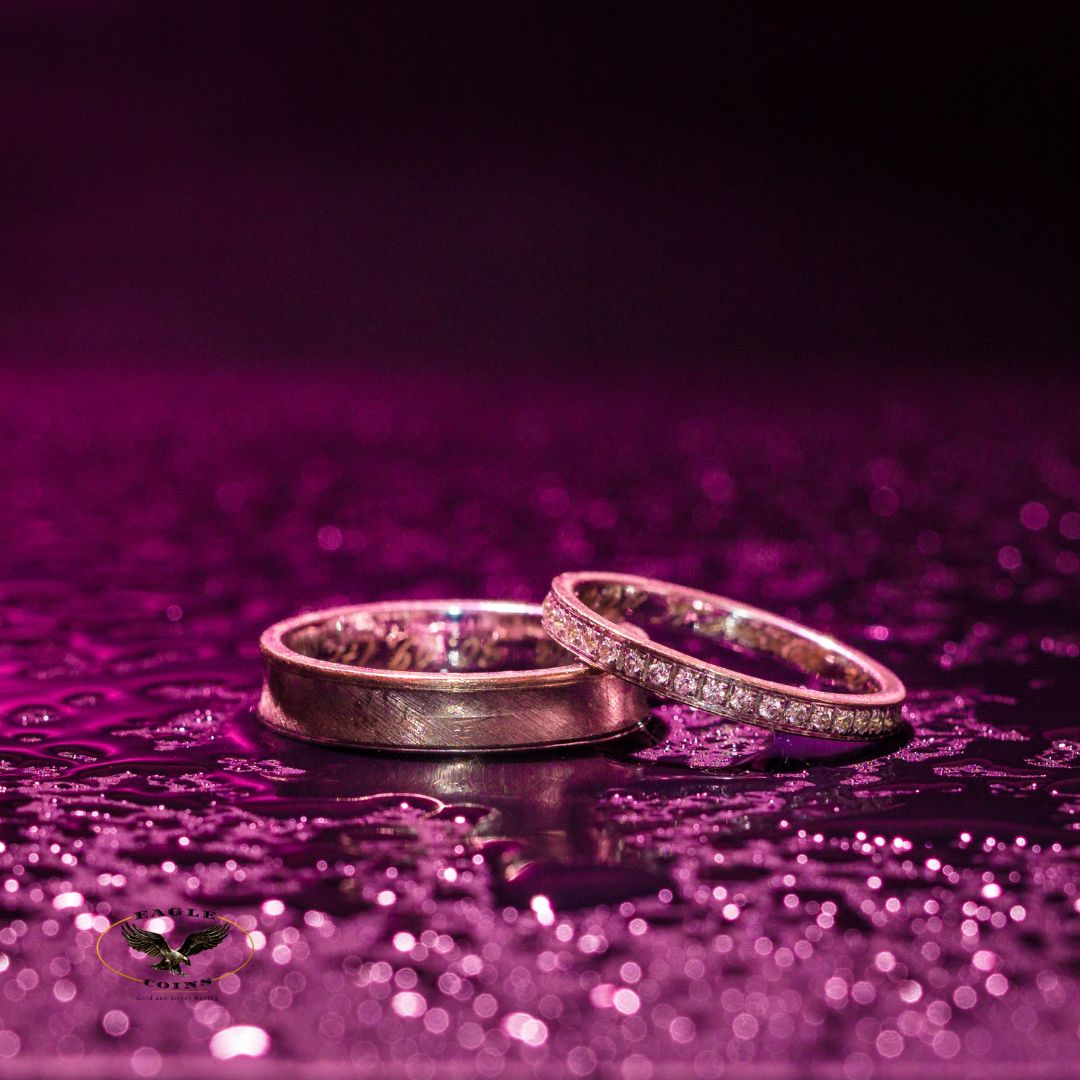 gold engagement ring
