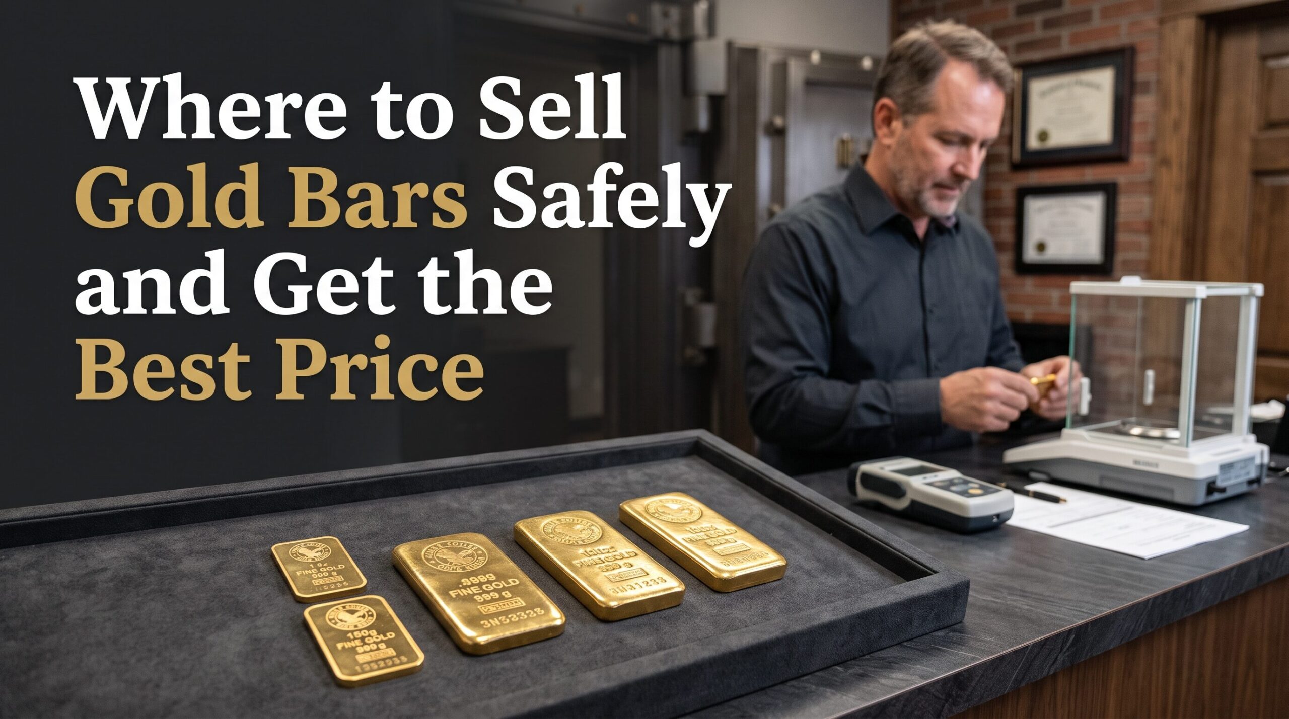 Where to Sell Gold Bars Safely and Get the Best Price